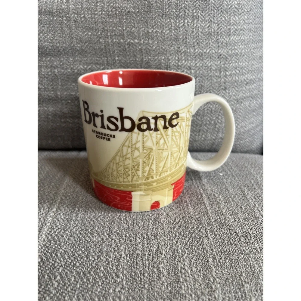 Starbucks Brisbane Queenslnd Australia Global Icon mug cup Original Story Bridge